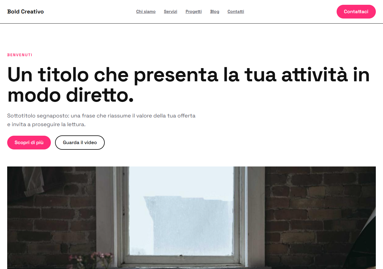 Anteprima del design set Bold Creativo